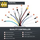 1000W/1500W Electric Bicycle Front/Rear Wheel   Tire E Bike Conversion Motor Kit