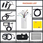 1000W/1500W Electric Bicycle Front/Rear Wheel   Tire E Bike Conversion Motor Kit