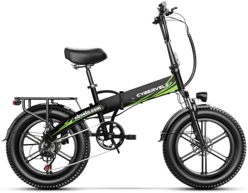 1000W Folding Electric Bike 48V 20AH Removable Battery EBike 30 MPH 80 Miles Max Range Electric Bike for Adults  20 Fat TireFoldable ebike  Adult Electric Bicycles