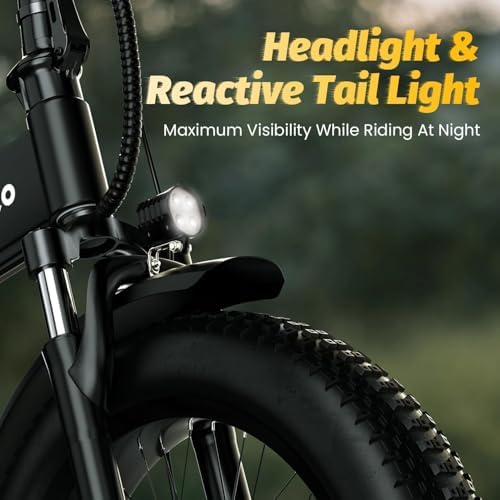 1000W Folding Electric Bike 48V 20AH Removable Battery EBike 30 MPH 80 Miles Max Range Electric Bike for Adults  20 Fat TireFoldable ebike  Adult Electric Bicycles