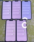 100  Battery Health  Lot of 5 Apple iPhone 13 128GB Midnight  Unlocked 