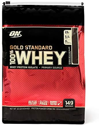 100  Whey Gold Standard   Chocolate 10 Pounds
