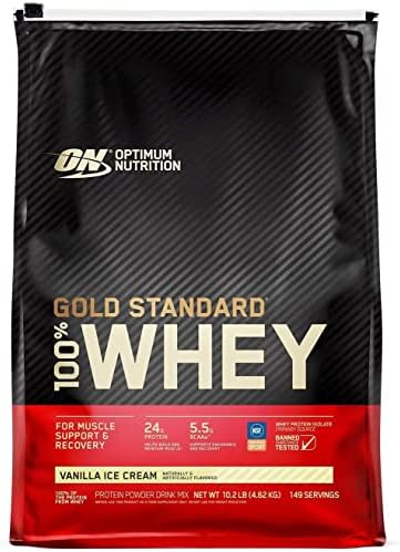100  Whey Gold Standard   Chocolate 10 Pounds