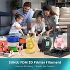 10KG/20KG SUNLU ASA PETG PLA PLA 2 0 PLA Matte PLA Meta SILK ABS EABS Filament