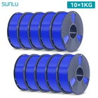 10KG/20KG SUNLU ASA PETG PLA PLA 2 0 PLA Matte PLA Meta SILK ABS EABS Filament