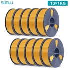 10KG/20KG SUNLU ASA PETG PLA PLA 2 0 PLA Matte PLA Meta SILK ABS EABS Filament