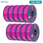 10KG/20KG SUNLU ASA PETG PLA PLA 2 0 PLA Matte PLA Meta SILK ABS EABS Filament