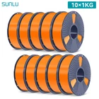 10KG/20KG SUNLU ASA PETG PLA PLA 2 0 PLA Matte PLA Meta SILK ABS EABS Filament