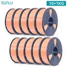 10KG/20KG SUNLU ASA PETG PLA PLA 2 0 PLA Matte PLA Meta SILK ABS EABS Filament
