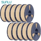 10KG/20KG SUNLU ASA PETG PLA PLA 2 0 PLA Matte PLA Meta SILK ABS EABS Filament