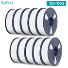 10KG/20KG SUNLU ASA PETG PLA PLA 2 0 PLA Matte PLA Meta SILK ABS EABS Filament