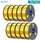 10KG/20KG SUNLU ASA PETG PLA PLA 2 0 PLA Matte PLA Meta SILK ABS EABS Filament