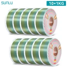 10KG/20KG SUNLU ASA PETG PLA PLA 2 0 PLA Matte PLA Meta SILK ABS EABS Filament