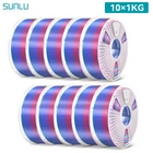 10KG/20KG SUNLU ASA PETG PLA PLA 2 0 PLA Matte PLA Meta SILK ABS EABS Filament
