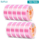 10KG/20KG SUNLU ASA PETG PLA PLA 2 0 PLA Matte PLA Meta SILK ABS EABS Filament