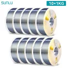 10KG/20KG SUNLU ASA PETG PLA PLA 2 0 PLA Matte PLA Meta SILK ABS EABS Filament
