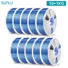 10KG/20KG SUNLU ASA PETG PLA PLA 2 0 PLA Matte PLA Meta SILK ABS EABS Filament
