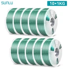 10KG/20KG SUNLU ASA PETG PLA PLA 2 0 PLA Matte PLA Meta SILK ABS EABS Filament