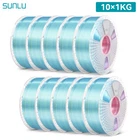 10KG/20KG SUNLU ASA PETG PLA PLA 2 0 PLA Matte PLA Meta SILK ABS EABS Filament