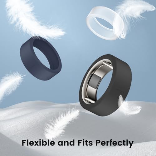 10 Pack Ring Cover Compatible with Oura Ring Gen 4/Ceramic  Oura Ring Gen 3  Anti Scratch Elastic Silicone Oura Ring Protector Case for Men Women Working Out Gym  10Collors 4  S  6/7/8/9/10