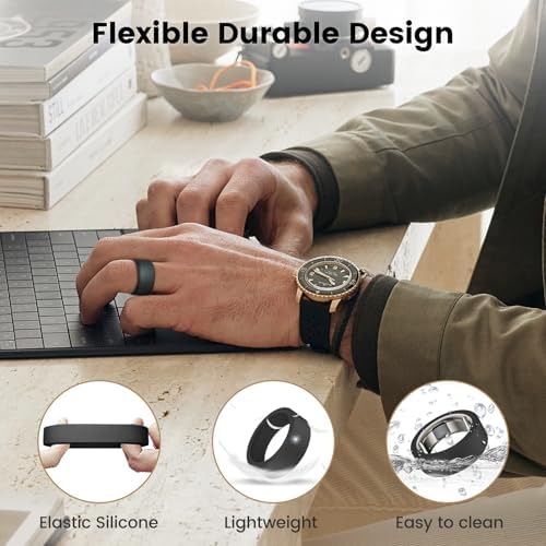 10 Pack Ring Cover Compatible with Oura Ring Gen 4/Ceramic  Oura Ring Gen 3  Anti Scratch Elastic Silicone Oura Ring Protector Case for Men Women Working Out Gym  10Collors 4  S  6/7/8/9/10