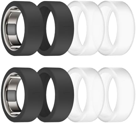 10 Pack Ring Cover Compatible with Oura Ring Gen 4/Ceramic  Oura Ring Gen 3  Anti Scratch Elastic Silicone Oura Ring Protector Case for Men Women Working Out Gym  10Collors 4  S  6/7/8/9/10