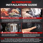 11273 Alternator Compatible with Ford Edge 2007 2014  Fusion 2010 2012  Tauru   