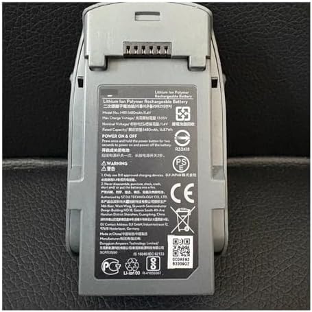 11 4V 1480mAh Replacement Battery Compatible with DJI Spark Drone  High Performance Intelligent Flight Battery for UAV Activated 0 cycyleX1 