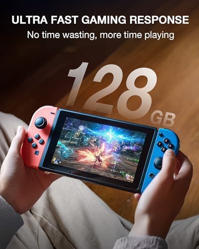 128GB CT100 microSDXC UHS I Memory Card with Adapter   up to 100MB/s  C10  U3  V30  4K UHD  A2  Micro SD Card for Smartphones  Tablets  Cameras  Gaming Consoles  and Drones  1 Pack 