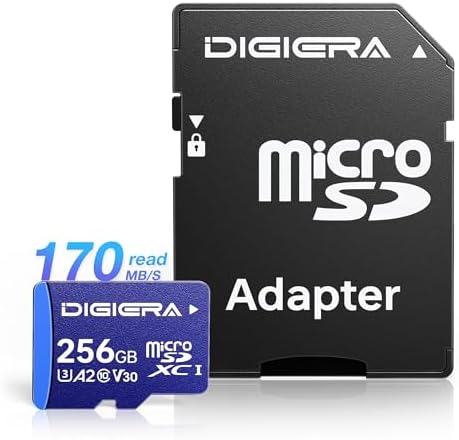 128GB CT100 microSDXC UHS I Memory Card with Adapter   up to 100MB/s  C10  U3  V30  4K UHD  A2  Micro SD Card for Smartphones  Tablets  Cameras  Gaming Consoles  and Drones  1 Pack 