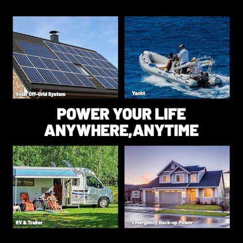 12 8V 300Ah LiFePO4 Battery  Rechargeable Lithium Batteries  UP to 4000  Deep Cycles  Grade A Lithium Iron Phosphate Cells  for Golf carts  Trolling Motor  Boat  Rv  Solar  Off Grid