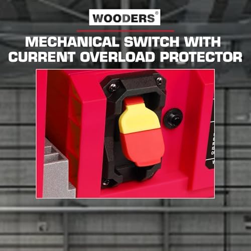 13 inch Benchtop Wood Planer  15Amp  1800W  10000RPM  All Copper Motor  Includes 2 Extra Planer Blades  Dual Blade  Overload Protection  Height Indicator  for Hard & Soft Wood working