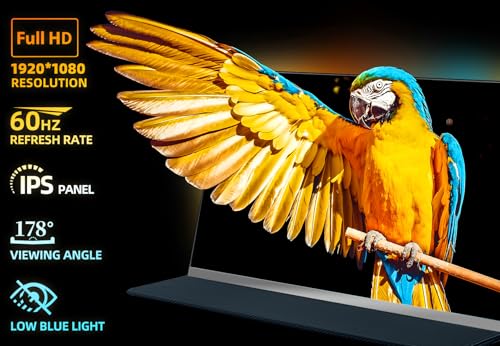 15 6 Portable Monitor for Laptop   Ultra Thin 1080P FHD 93  Screen Ratio 120  sRGB Wide Color HDR USB C HDMI Display Gaming Monitor with Smart Cover & Stand for PC MAC Phone PS4/5 Xbox Switch