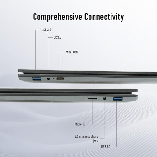 16 FHD IPS Laptop Computer   16GB RAM 512GB SSD  Pentium N100 Beat to i3 1115G4  4 Cores Up to 3 4GHz   Backlit Keyboard  Fingerprint Reader  Win 11  Wi Fi 5  BT5  Numpad  Silver