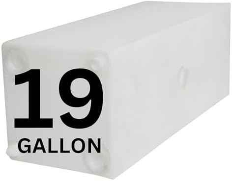 16 Gallon RV Fresh Water Tank  Potable Water Storage Tank for Drinking  Cooking  Cleaning  Showering  for Campers  Trailers  Motorhomes  RVs  Cube Shape  25 x 15 x 11  WT 5545