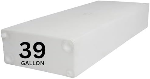 16 Gallon RV Fresh Water Tank  Potable Water Storage Tank for Drinking  Cooking  Cleaning  Showering  for Campers  Trailers  Motorhomes  RVs  Cube Shape  25 x 15 x 11  WT 5545