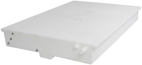 16 Gallon RV Fresh Water Tank  Potable Water Storage Tank for Drinking  Cooking  Cleaning  Showering  for Campers  Trailers  Motorhomes  RVs  Cube Shape  25 x 15 x 11  WT 5545