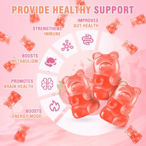 Gomitas de colágeno tipo I II III V X con biotina vitaminas C A B D E queratina ácido hialurónico para cabello, piel, uñas, digestión inmune articular, para mujeres y hombres, sin azúcar