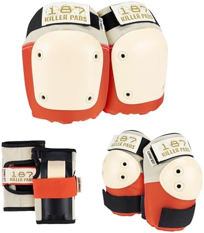 187 Killer Pads Six Pack Pad Set  Elbow Pads  Knee Pads  and Wrist Guard