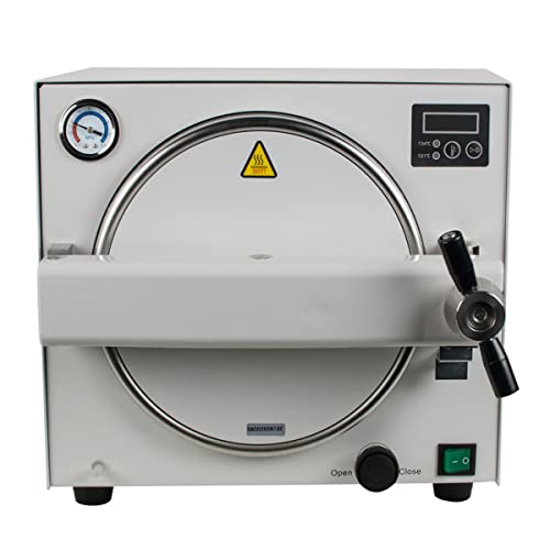 18L 900W Stainless Steel #304 Autoclave Steam Sterilizer Lab Equipment High Temperature Steam Equipment 110V
