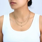 Cadena de oro amarillo de 18k con corte de diamante, de 2 mm a 5 mm, para hombre y mujer, de 16" a 28".