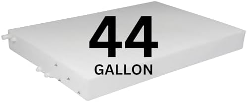 19 Gallon RV Fresh Water Tank  Potable Water Storage Tank for Drinking  Cooking  Cleaning  Showering  for Campers  Trailers  Motorhomes  RVs  Cube Shape  30 x 16 x 10  WT 5450 