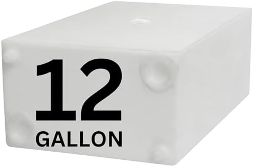 19 Gallon RV Fresh Water Tank  Potable Water Storage Tank for Drinking  Cooking  Cleaning  Showering  for Campers  Trailers  Motorhomes  RVs  Cube Shape  30 x 16 x 10  WT 5450 