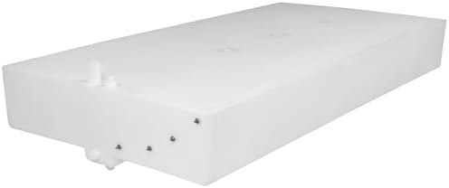 19 Gallon RV Fresh Water Tank  Potable Water Storage Tank for Drinking  Cooking  Cleaning  Showering  for Campers  Trailers  Motorhomes  RVs  Cube Shape  30 x 16 x 10  WT 5450 