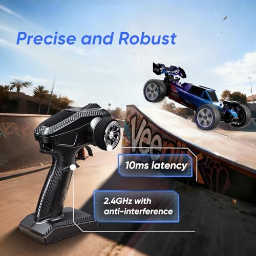 1 12 Brushless RC Cars Fast 50 mph Hobby Electric Off Road Buggy 4WD Racing RC Truck with 3S Batteries 25W Fast Charging RTR 4X4 Remote Control Cars