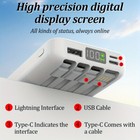 20000mAh Wireless Magnetic Power Bank Compatible with iPhone 15/14/13/12 Pro Max