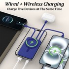 20000mAh Wireless Magnetic Power Bank Compatible with iPhone 15/14/13/12 Pro Max