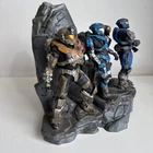 2010 Halo Reach Noble Team Legendary Edition Statue Missing Parts READ  