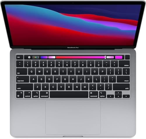 2020 Apple MacBook Pro with Apple M1 Chip  13 inch  16GB RAM  256GB SSD Storage   QWERTY English  Space Gray  Renewed 