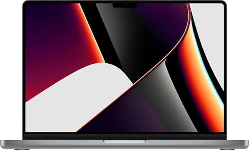 2021 Apple MacBook Pro with Apple M1 Max Chip  14 inch  32GB RAM  512GB SSD Storage   QWERTY English  Space Gray  Renewed 